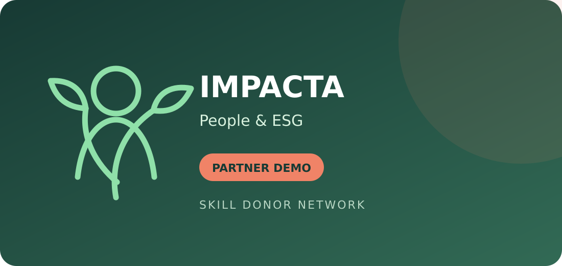 Impacta People & ESG — Partner demo