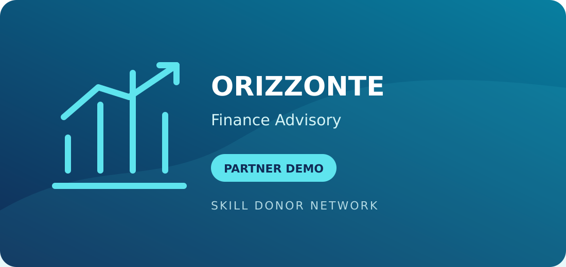 Orizzonte Finance Advisory — Partner demo